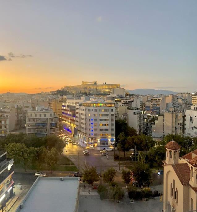 Luxury Studio With Unique View Of The Acropolis Афины Экстерьер фото
